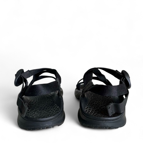 Chaco Z / Cloud 2 Updraft Toe Strap Sandal Hiking Beach Black Mens Size US 9 - Picture 5 of 13